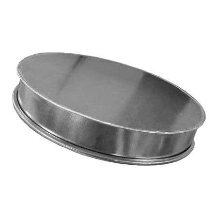 Us Duct Clamp Together End Cap, 3" Diameter, 304 Stainless Steel, 18 Gauge REC03.S18